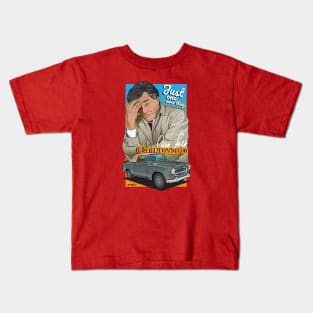 Norbert Takacs - Columbo poster art Kids T-Shirt